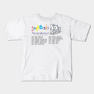 last domino dates great britain Kids T-Shirt